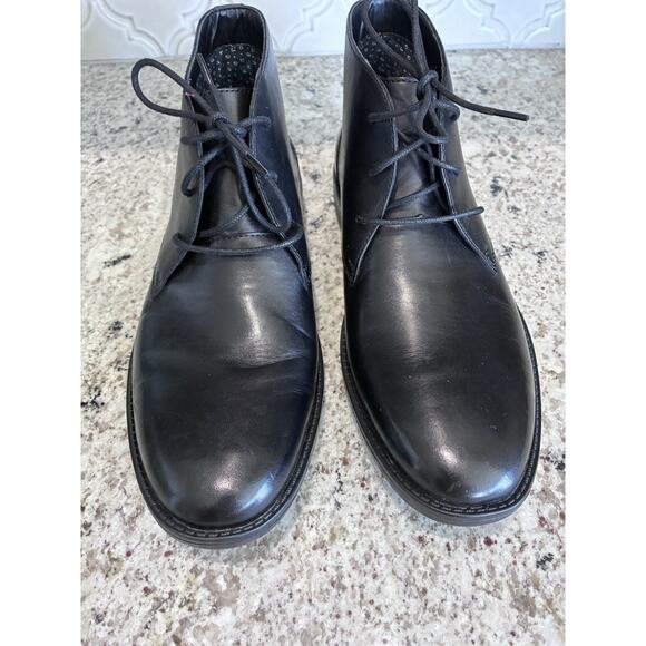 Bostonian Flexlite 21938 Men's Sz 9 Leather Birkett Mid Lace Up Chukka Boots New - Picture 2 of 8
